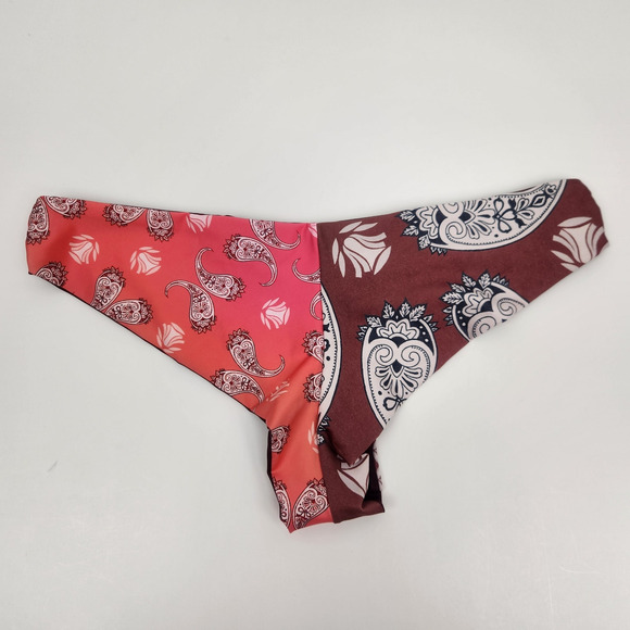 Agua Bendita Lola Cipres Low Rise Bikini Bottom Size Large NWT - Picture 3 of 5